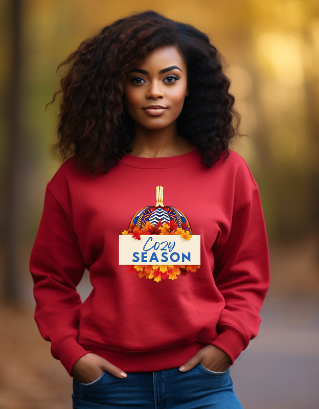 Cozy African Print Sweatshirt