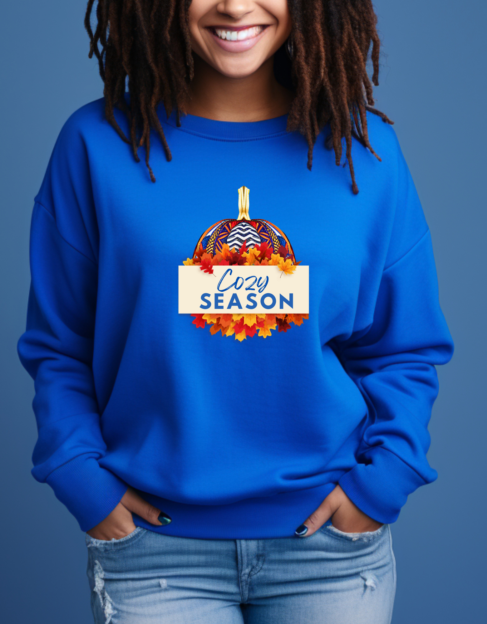 Cozy African Print Sweatshirt