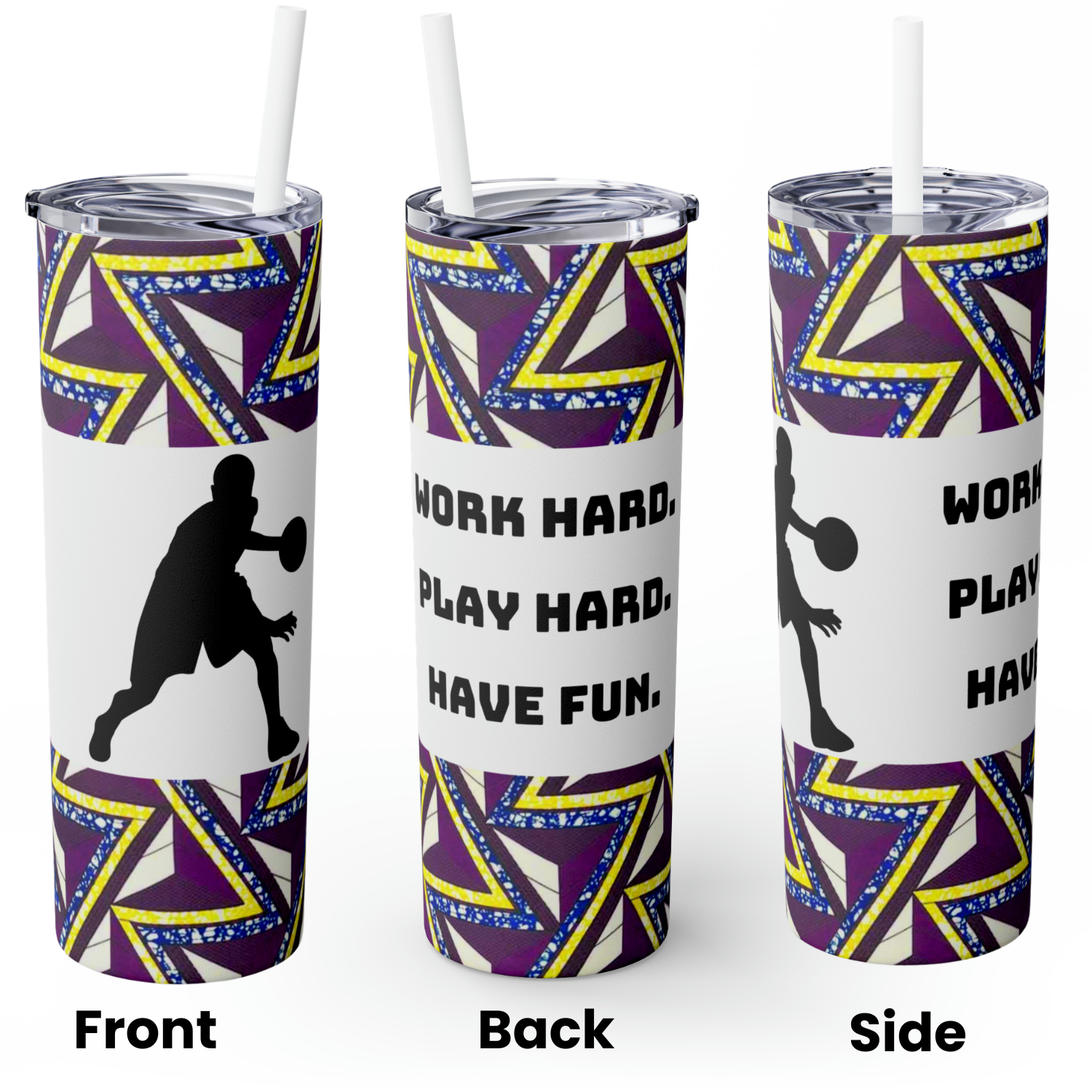 Kids' Activities Skinny Tumbler with Straw, 20oz