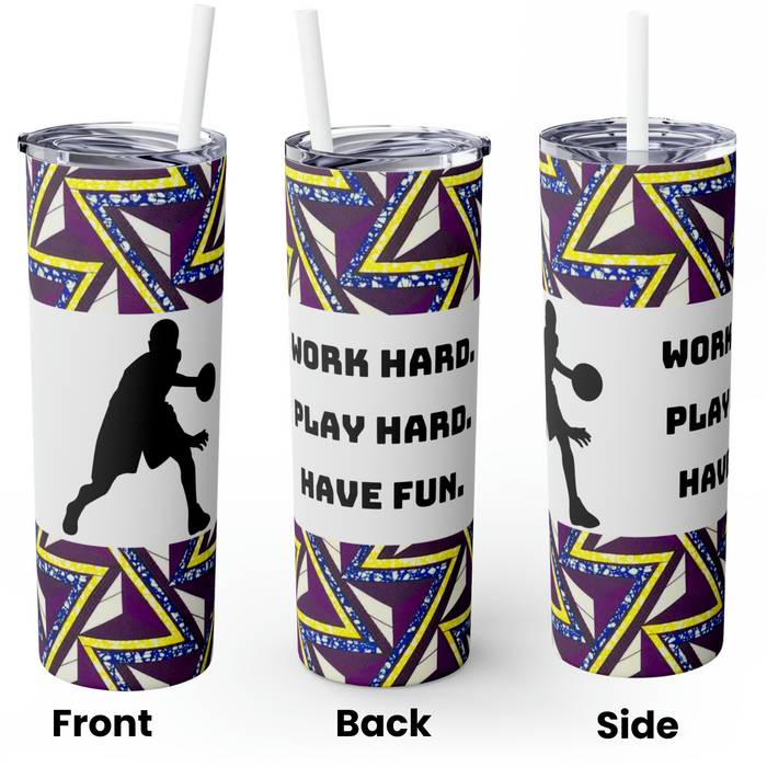 Kids' Activities Skinny Tumbler with Straw, 20oz