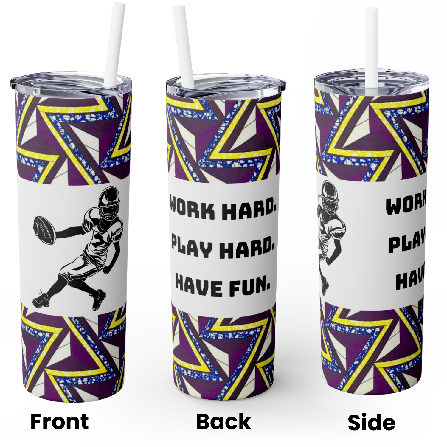 Kids' Activities Skinny Tumbler with Straw, 20oz