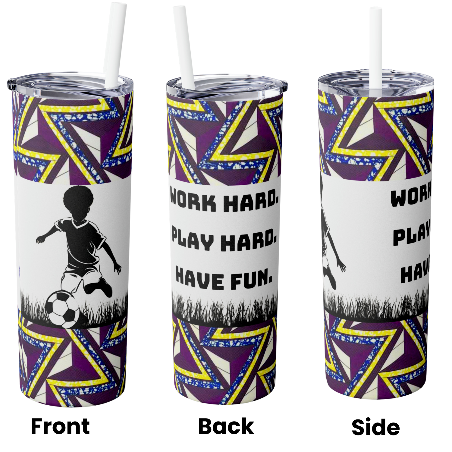 Kids' Activities Skinny Tumbler with Straw, 20oz