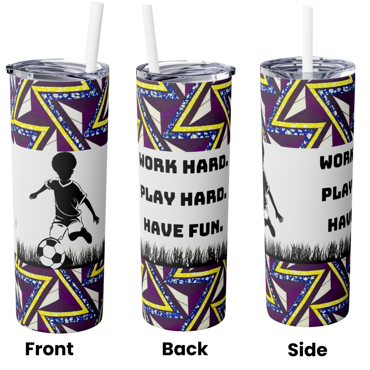 Kids' Activities Skinny Tumbler with Straw, 20oz