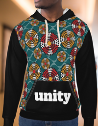 Unity African Print Sweatshirt Hoodie - Unisex