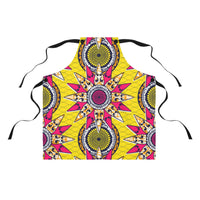 Hot Stuff Apron - African Print Kitchen Accessory