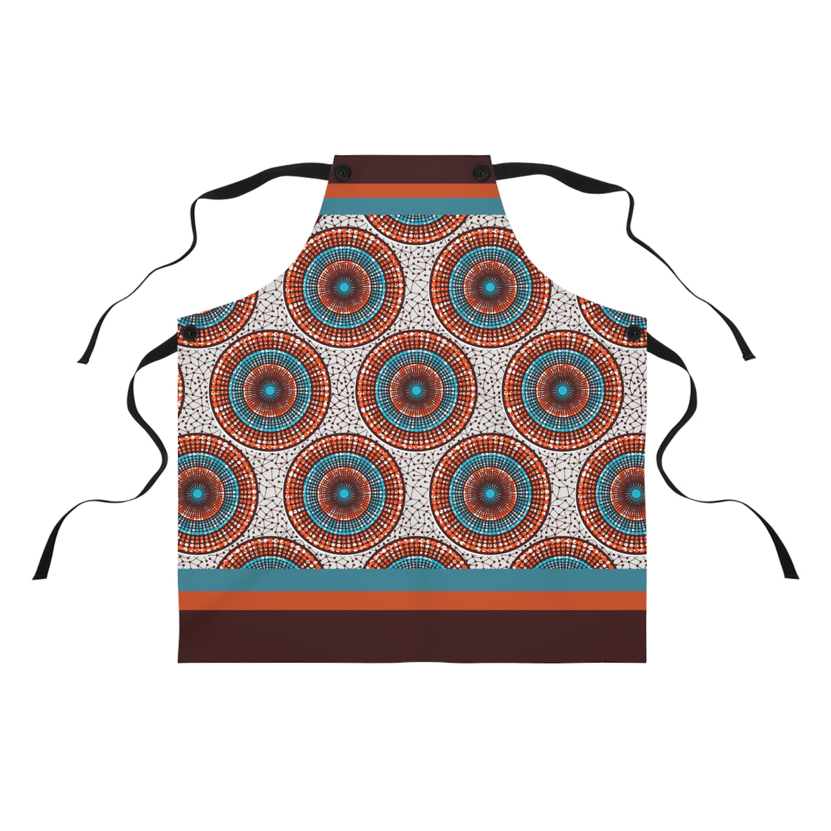 Hot Stuff Apron - African Print Kitchen Accessory