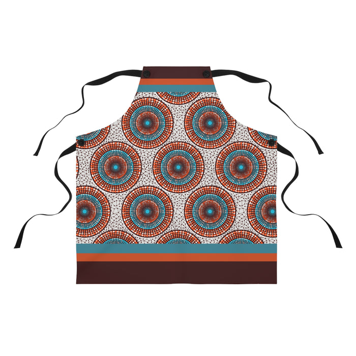 Hot Stuff Apron - African Print Kitchen Accessory