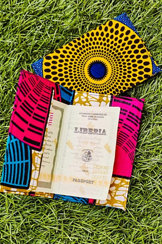 Voyager Passport Cover - African Print