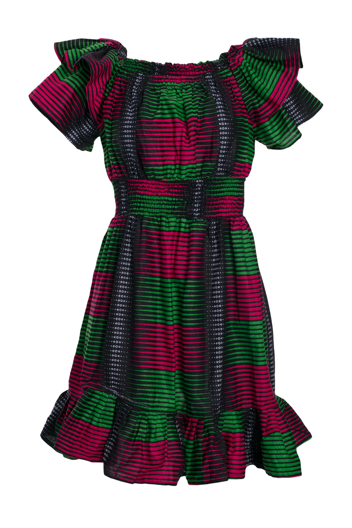 african dresses african print women off shoulder dress fashion wax and wonder