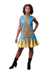 Mon Ami African Print Dress