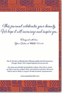 "Wonderfully Made" Journal