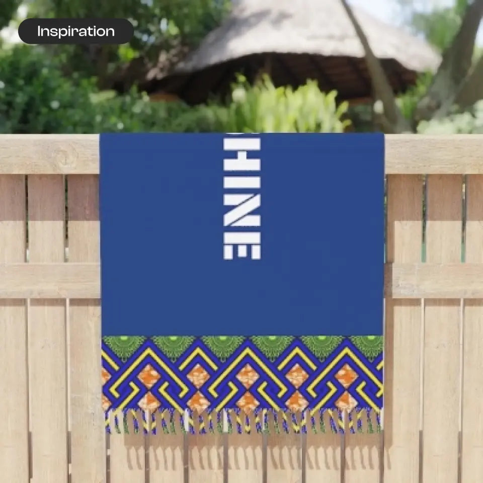 Personalized African Print Beach Cloth