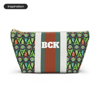 Personalized African Print Cosmetic Bag