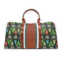 Personalized African Print Weekender Bag (Waterproof Duffle)