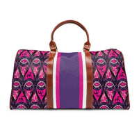 Personalized African Print Weekender Bag (Waterproof Duffle)