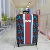 Personalized African Print Luggage Cover