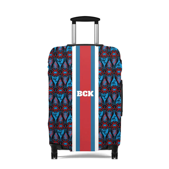 Personalized African Print Luggage Cover