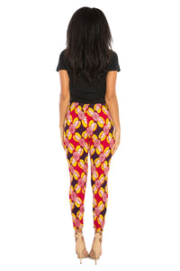 African Pants Afri-Jeggings Smocked Pants