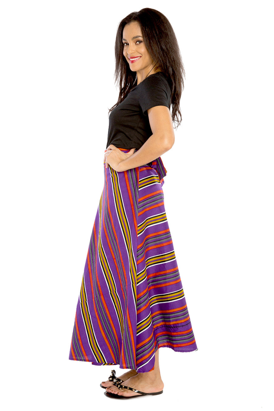 african wrap skirt maxi skirt african print fashion wax and wonder