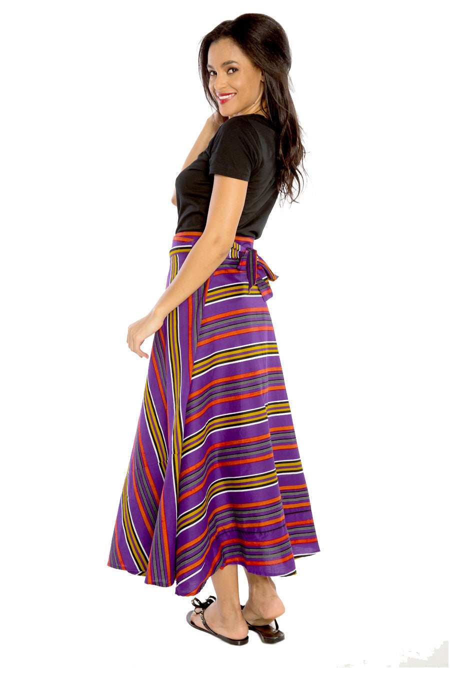 african wrap skirt maxi skirt african print fashion wax and wonder