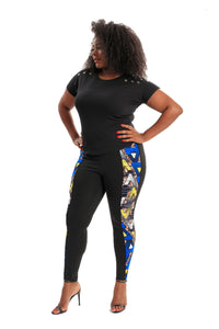 Goddess Leggings African Print Leggings