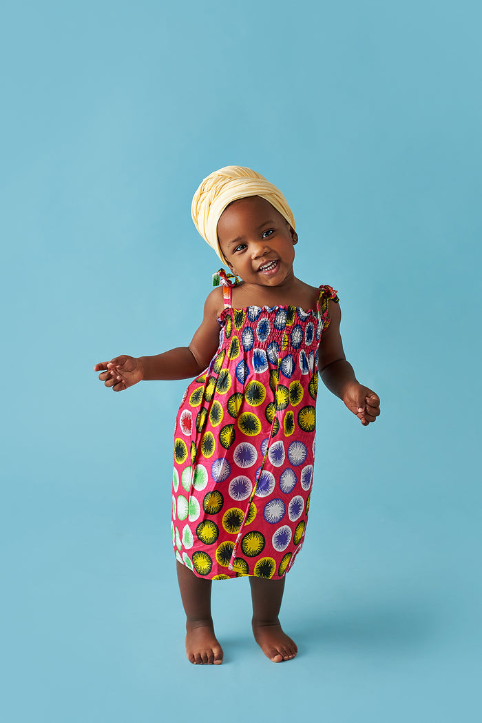 african girl dress african print kids fashion wax and wonder