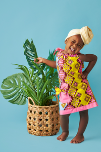 african girl dresses african print kids fashion wax and wonder