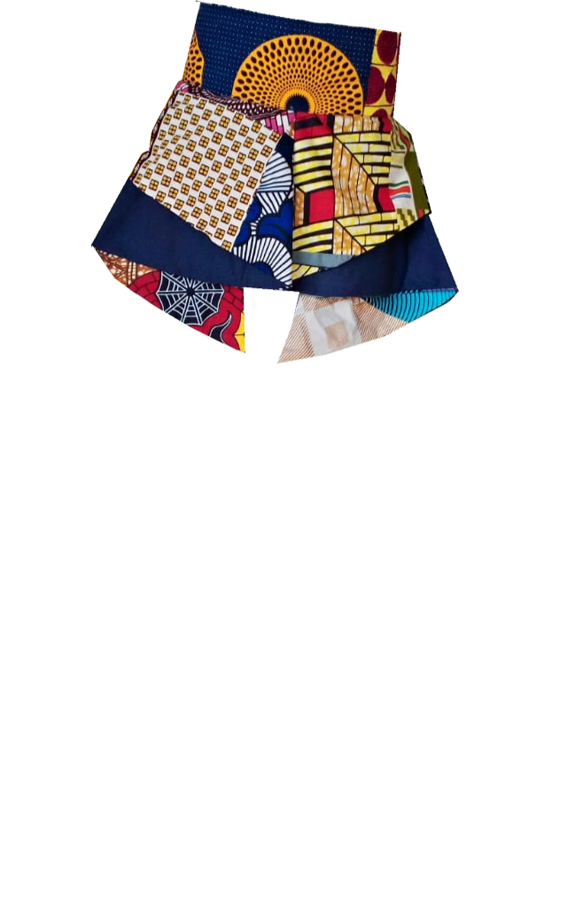 Fab Life Patched African Print Apron Belt