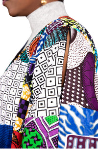Kamala Patched African Fashion Kimono