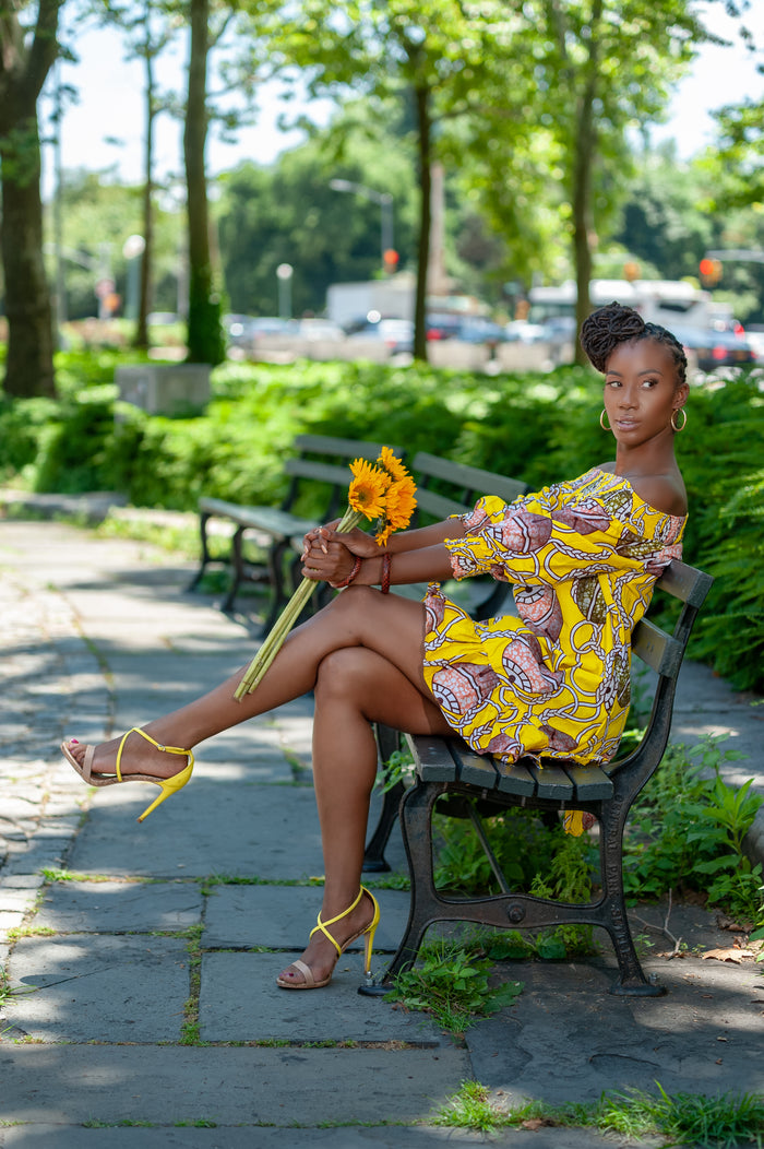african dresses off shoulder dress african print fashion wax and wonder