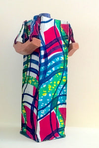 African Wine Bottle Bags