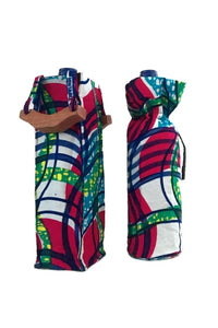 African Wine Bottle Bags