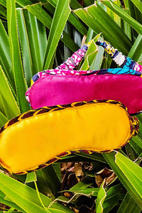 African Print Relaxation Eye Mask
