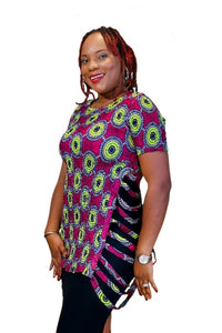 Piso Vibes African Bodycon Top