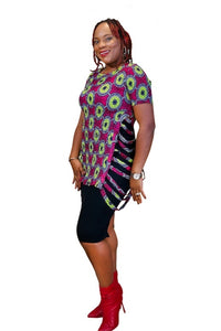 Piso Vibes African Bodycon Top
