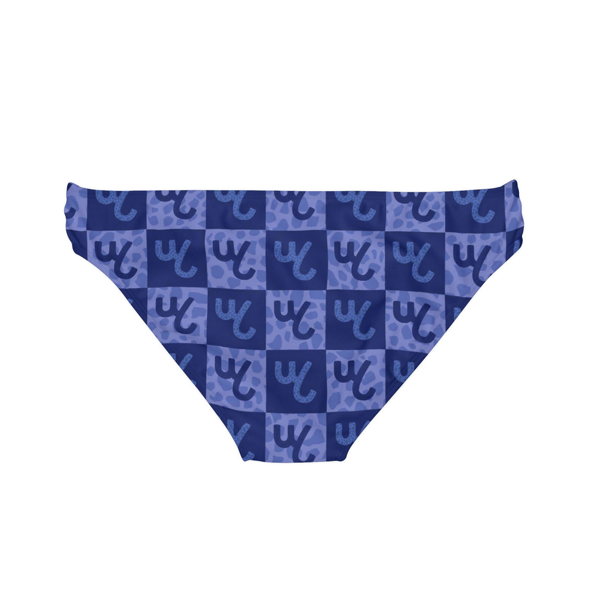 Gold Loop Tie African Print Bikini Bottom