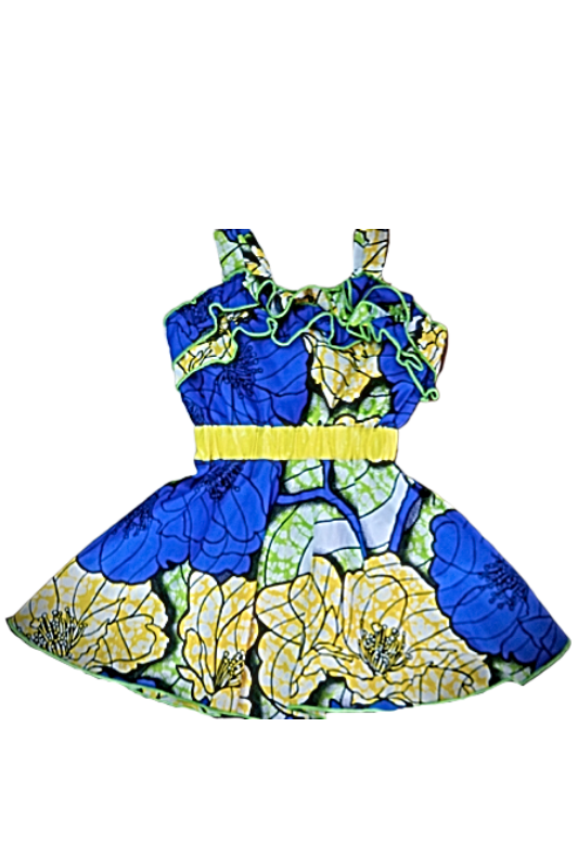 african girl dress african print kids fashion wax and wonder