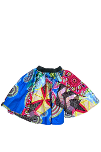 african girl skirt african print kids fashion wax and wonder